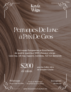 Perruques de Luxe direct fabricant